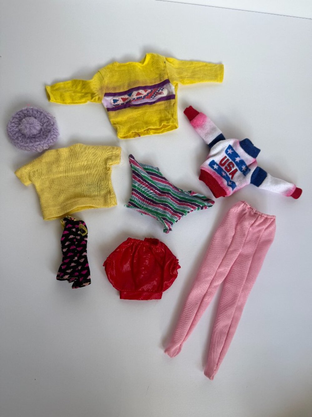 Barbie vintage clothes lot of 8 pieces